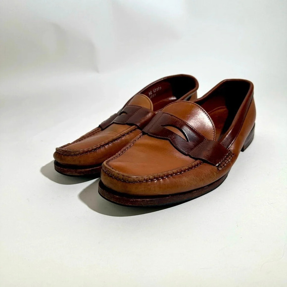 Allen Edmonds Burke Penny Loafers - 10 - Picture 2 of 10